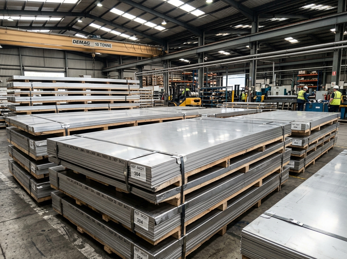 Stainless Steel Sheets, Plates and Coils