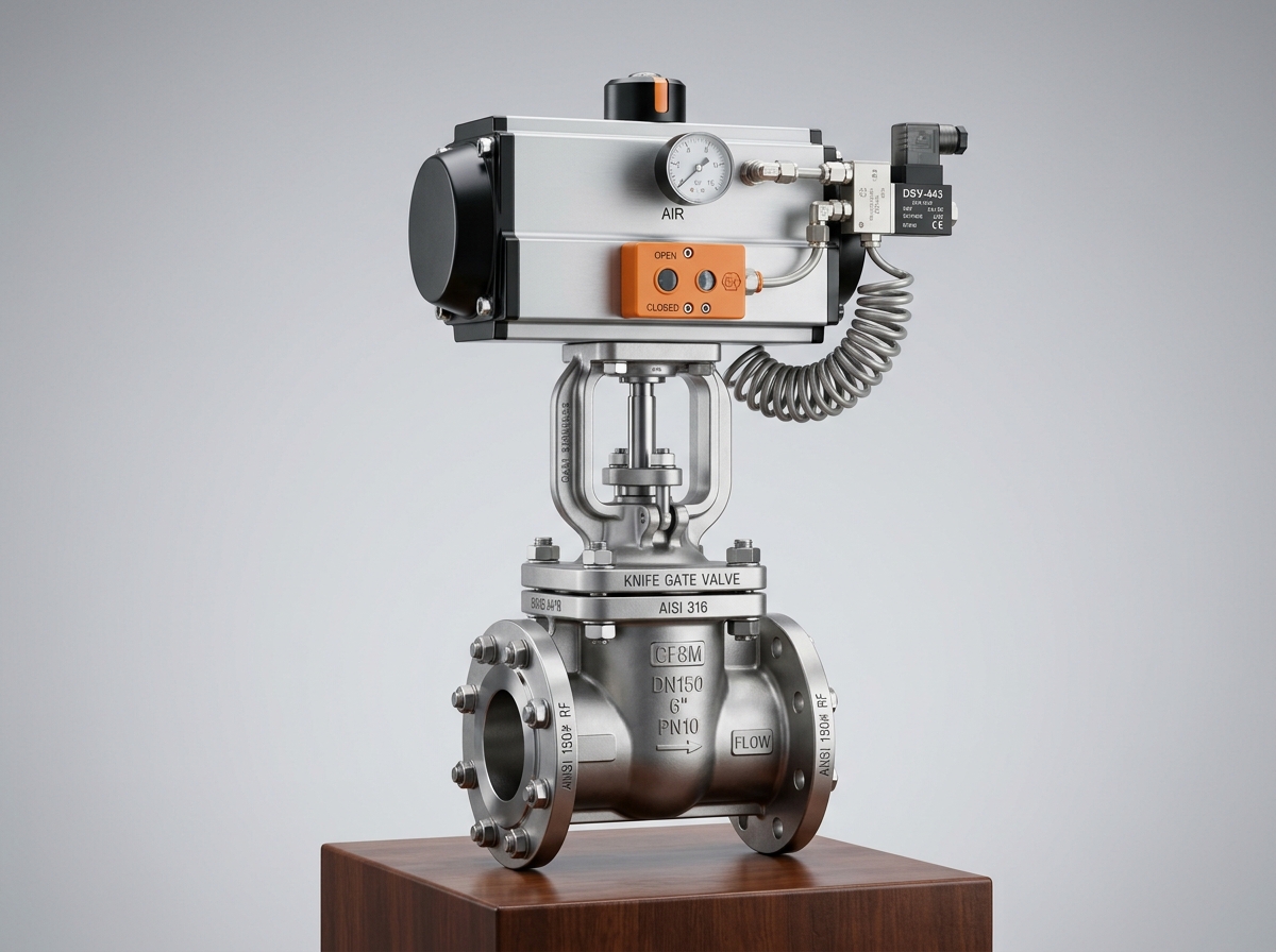 Pneumatic Knife Gate Valve