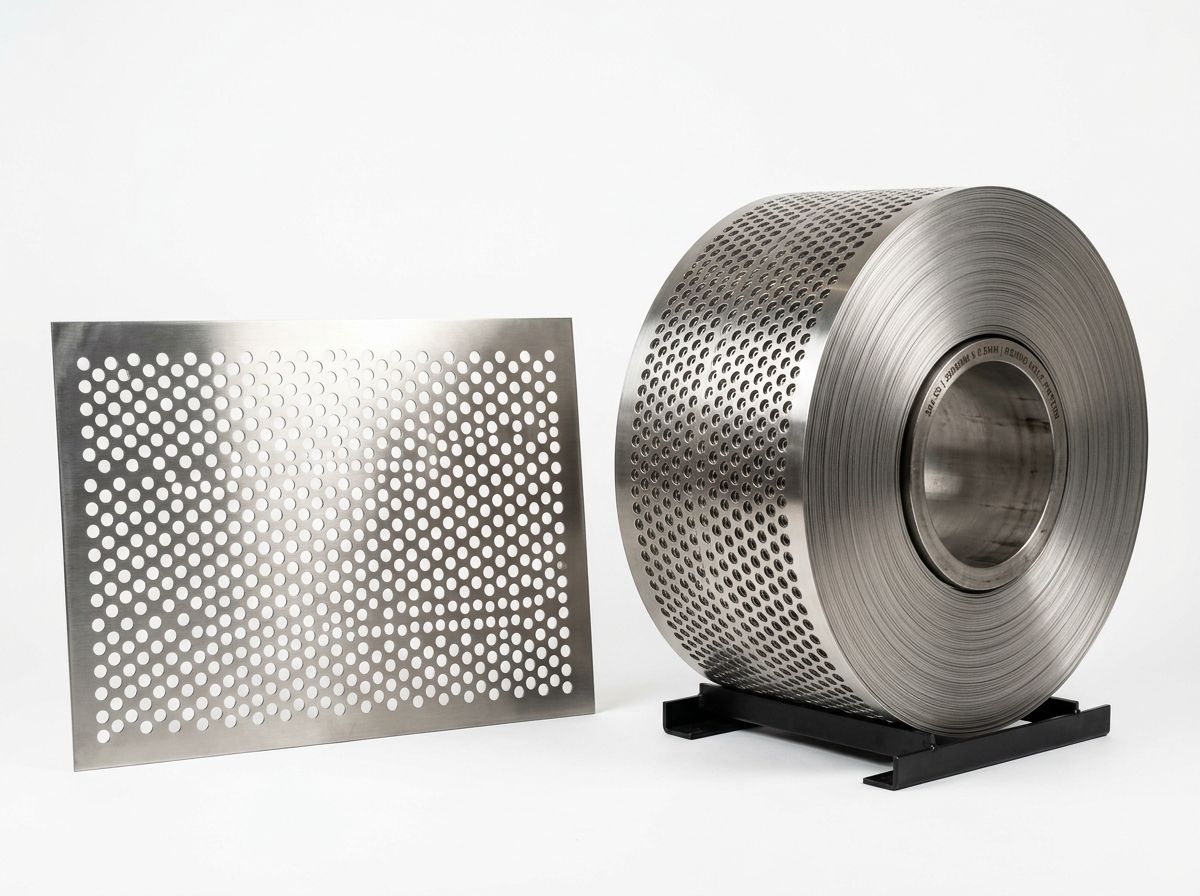 SS Perforated Sheets and Coil